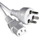 Roline Power Cable White 6 M Dk-Edb Roline Power Cable White 6 M Dk-Edb