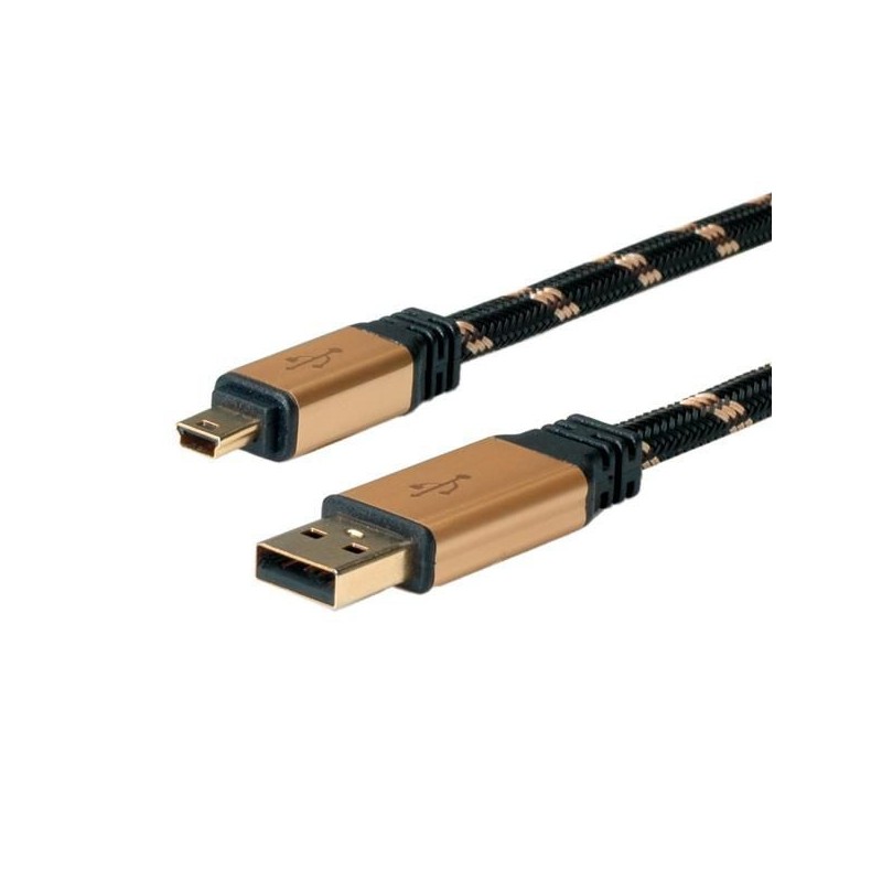 Roline Gold Usb 2.0 Cable, Type A - Roline Gold Usb 2.0 Cable, Type A -