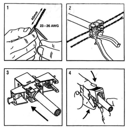 Køb Roline Keystone Jack Cat 6A – Høj Ydelse og Nem Installation (Varenummer: 26.11.0376)