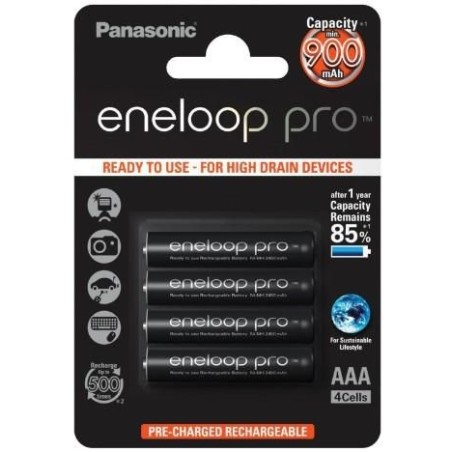 Panasonic Eneloop Pro Rechargeable – Højtydende batterier