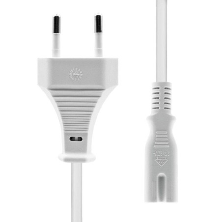 Køb ProXtend Power Cord Euro til C7 5M Hvid - Sikker og pålidelig strømforbindelse