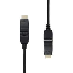ProXtend HDMI 2.0 360° Roterbar Kabel - Ultimativ Fleksibilitet og Ydeevne (HDMI2.0R-001)