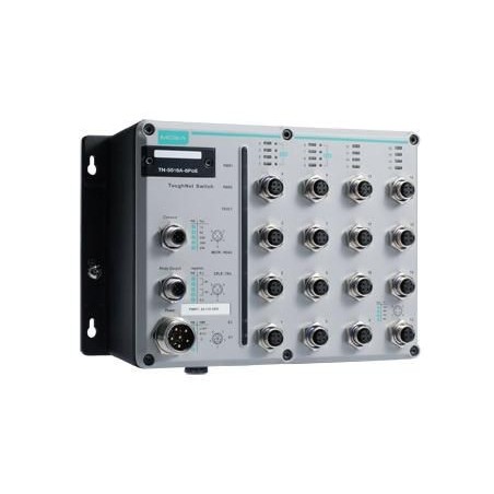 Moxa TN-5516A-8POE-WV-T – 8-ports PoE switch