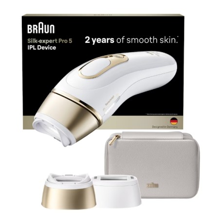 Braun Silk-expert Pro PL5210 IPL Guld - Effektiv og Skånsom Hårfjerning til Hjemmet