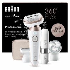 Braun SES9-360 Silk-épil 9 Flex Epilator Rose, Hvid