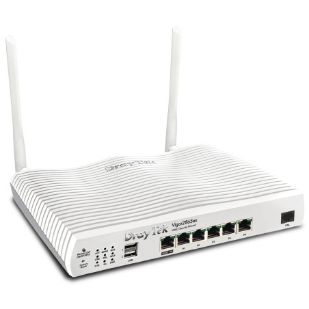 Draytek Vigor 2865Ax EU PLUG - Kraftfuld Router, Høj Hastighed & Sikkerhed | Producent Varenummer: V2865AX-B-DE-AT-CH