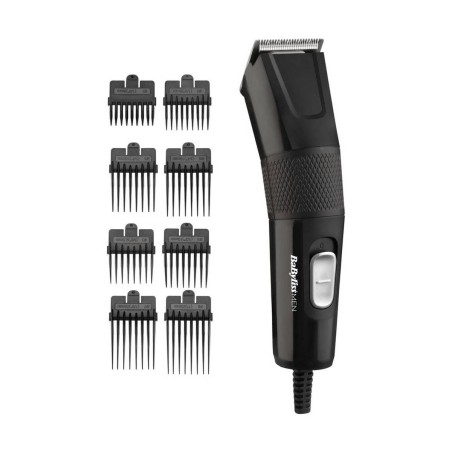 BaByliss Men E756E Hrklipper - Professionel og kraftfuld klipning i elegant sort design