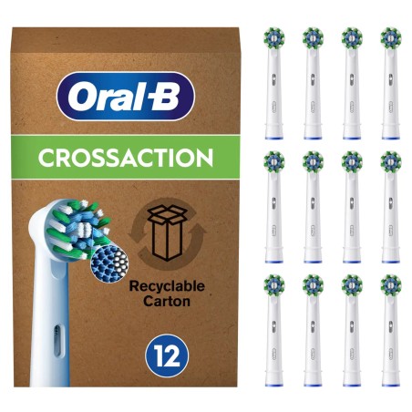 "Oral-B Aufsteckbørster FFU Pro CrossAction - Professionel Rengøring til Dit Smil"