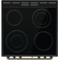 Gorenje Classic GECS6B70CLB Komfur Fritstående Keramisk kogeplade Sort
