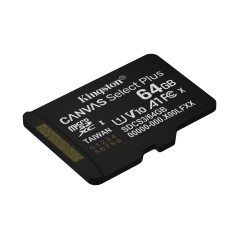 Kingston Canvas Select Plus microSDXC UHS-I Memory Card 64GB 100MB/s