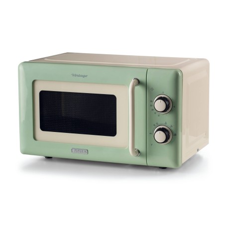 Ariete Vintage Line 396004 Grn Solo Mikroovn - Stilfuld 20 L Bordplade med 800 W Effekt!