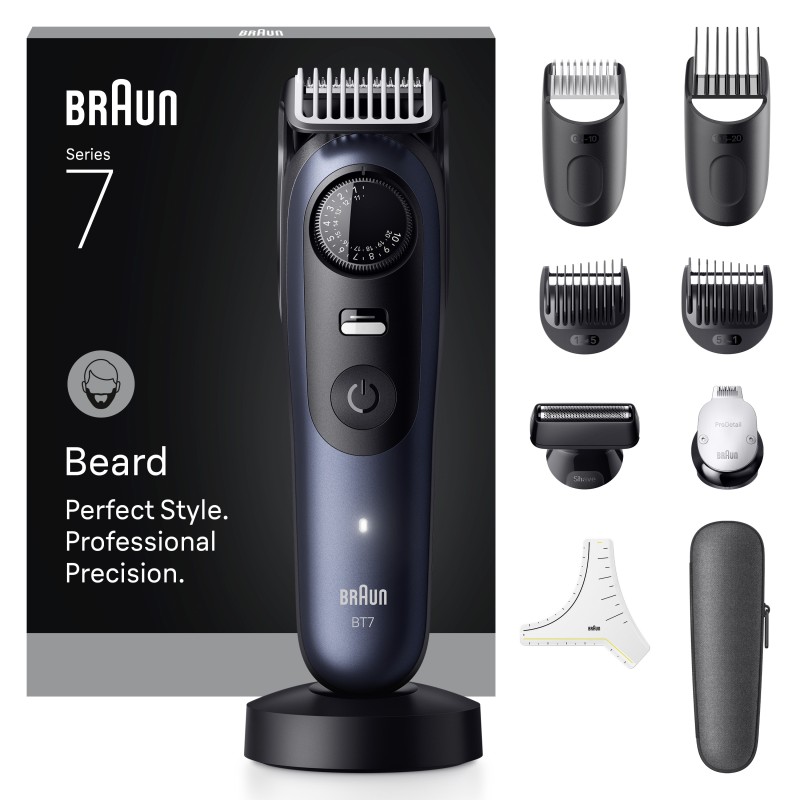 Braun Series 7 BT7540 Trimmer Sort Blå Braun Series 7 BT7540 Trimmer Sort Blå