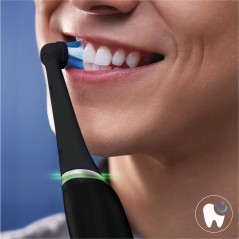 Oral-B iO Ultimate Clean Børstehoveder Sort - 8 stk. – Effektiv rengøring til dit smil!