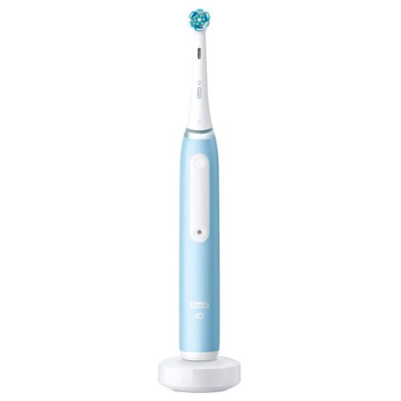 Køb Oral-B iO3 Series Ice Blue - Innovativ tandbørste til en strålende smil!