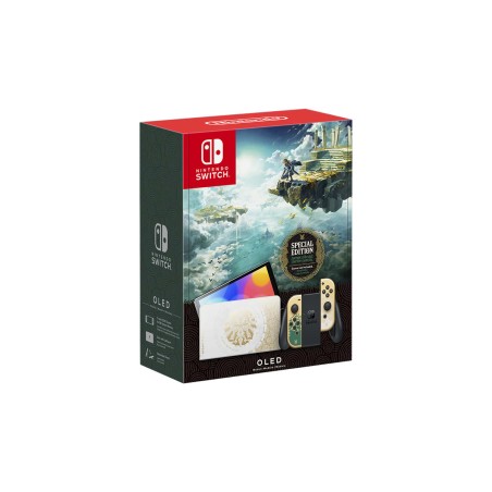 Nintendo Switch OLED 64 GB Guld – Oplev Spil i Uovertruffen Kvalitet!