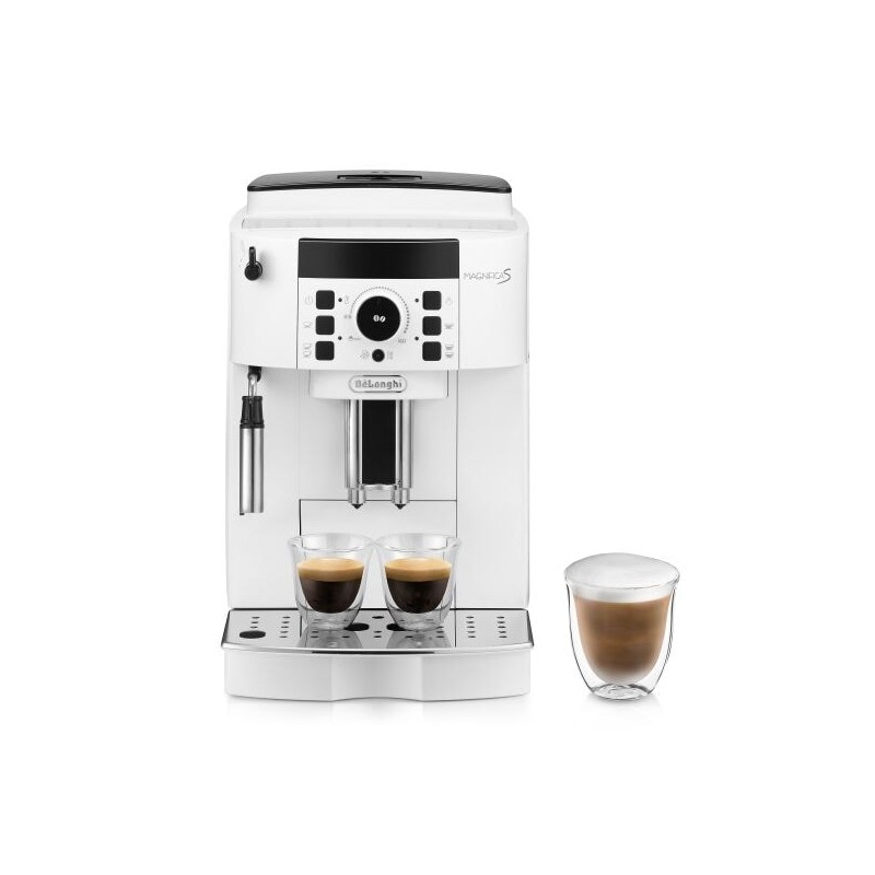 De'Longhi Magnifica S ECAM 21.117.W Automatisk kaffemaskine Hvid
