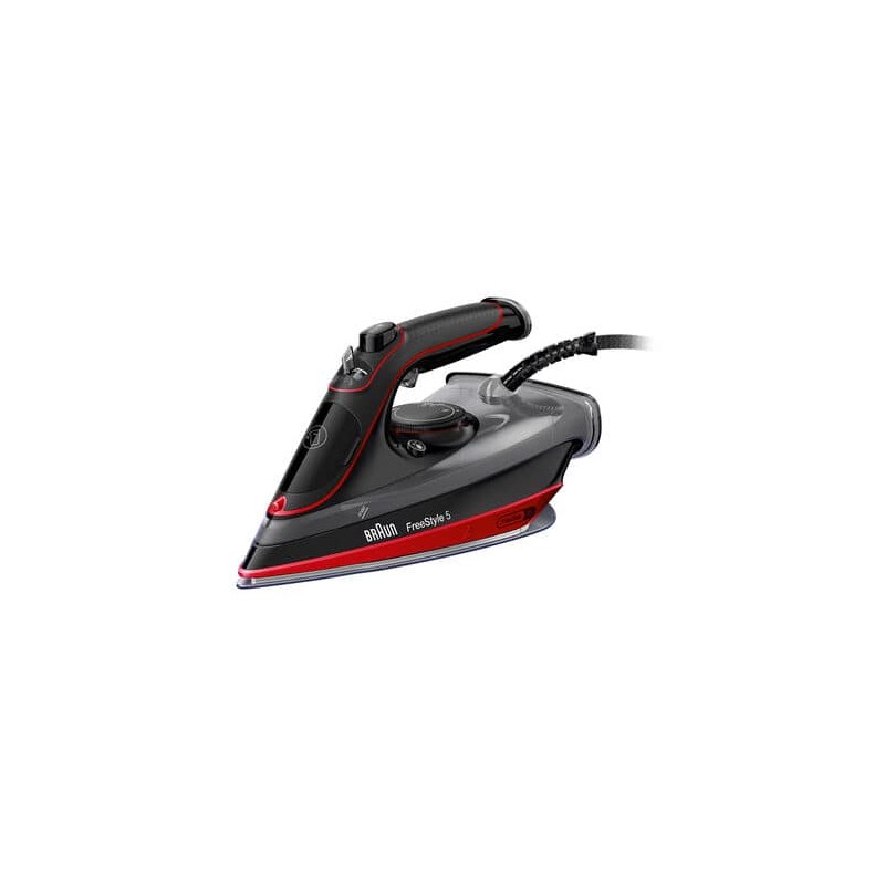 Braun TexStyle 5 SI 5057 RD Dampstrygejern 2700W Sort Braun TexStyle 5 SI 5057 RD Dampstrygejern 2700W Sort