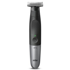 BRAUN Metalgrå/sort Trimmer XT5200