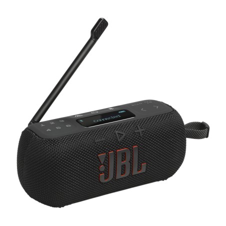 Køb JBL Tuner 3 DAB Bærbar Radio Sort - Fantastisk Lydkvalitet og Mobil Underholdning!