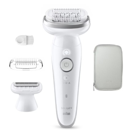 Oplev den ultimative skønhedspleje med Braun Silk-pil 9 SES9-030 – Effektiv hårfjerning til glat og silkeagtig hud!
