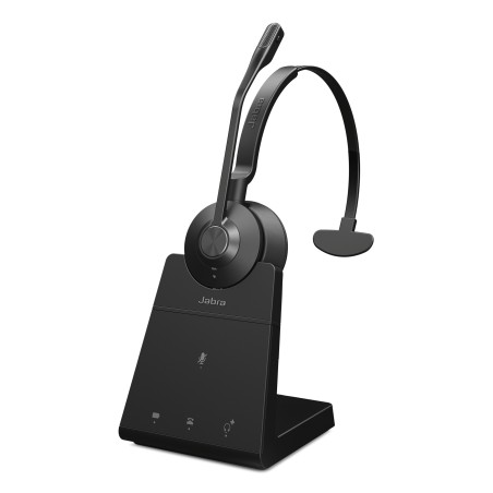 Jabra Engage 45 SE Mono Trådløse Hovedtelefoner - Sort | Optimal Lydkvalitet & Komfort