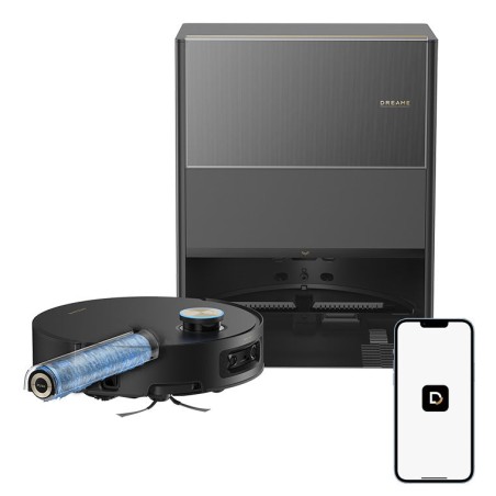 Dreame Aqua10 Robotstøvsuger - Effektiv, Smart & Stilren i Sort | Varenr. 6978515253393