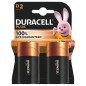 Duracell Plus Power D-type Standardbatterier 2