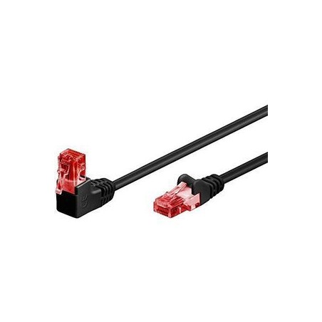 Goobay 51513 CAT 6 UUTP CCA 025m Sort - Hurtig og Pålidelig Netværkskabel til Optimal Ydeevne!