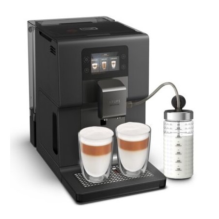 Krups Intution Preference EA875U10 Semiautomatisk kaffemaskine 3l Sort