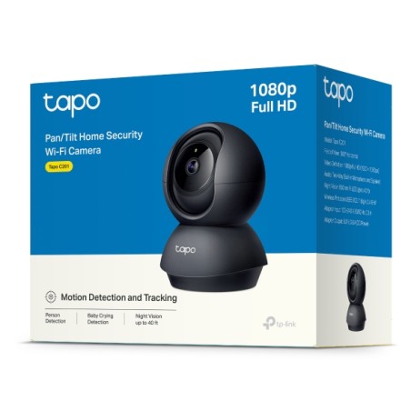 TP-Link TAPO C201 Netværksovervågningskamera Indendørs 1920x1080 Webcam