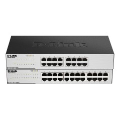 D-Link 24-Port GIGABIT EASY DESKTOP - GO-SW-24G/E