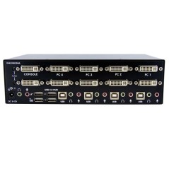 StarTech.com 4 PORT DUAL DVI USB KVM SWITCH SV431DD2DUA