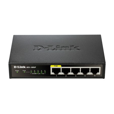 D-Link 5-Port Fast Ethernet PoE DES-1005P/E