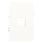 Garbot Keystone Module. Empty. White Garbot Keystone Module. Empty. White