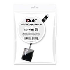 Club3D Adapter USB 3.1 Typ C HDMI
