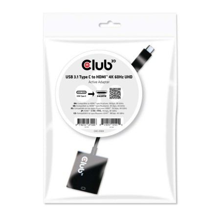 Club3D Adapter USB 3.1 Typ C HDMI