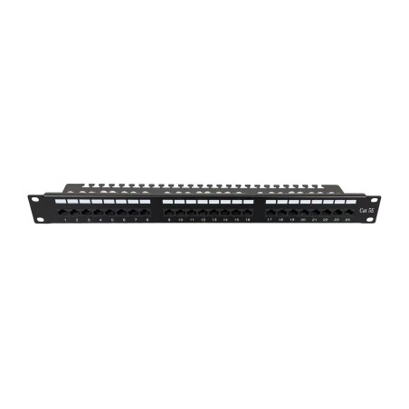 Lanview Cat5E 1U 24 Port Patch Panel — LVR-CAT5E-UTP-LSA