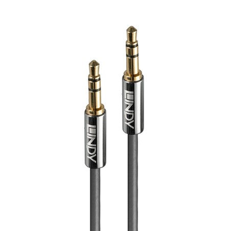 Lindy 1m 3.5mm Audio Cable, Cromo