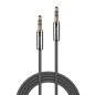 Lindy 1m 3.5mm Audio Cable, Cromo Lindy 1m 3.5mm Audio Cable, Cromo