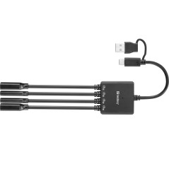 Sandberg USB-C/A to 2A+2C Splitter
