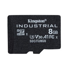 Kingston 8GB microSDHC Industrial C10 - Industrielt microSD-kort