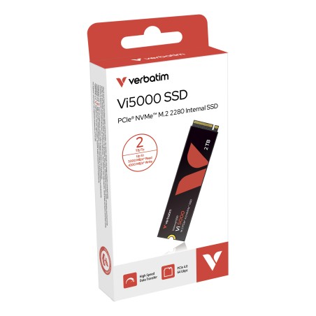 Verbatim VI5000 PCIE4 NVME M.2 SSD 2TB