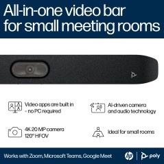 HP Poly Studio X32 - X Series - videokonference