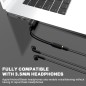 Equip Audio Cable 0.15 M 3.5Mm Usb