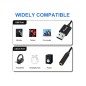 Equip Audio Cable 0.15 M 3.5Mm Usb