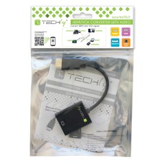 Techly Cable Adapter Converter Hdmi