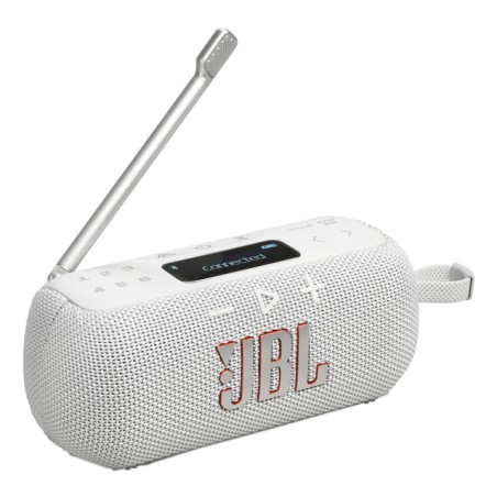 JBL Tuner 3 DAB Bærbar Radio - Hvid | Stilfuld Lydoplevelse & Trådløs Frihed!