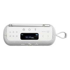 JBL Tuner 3 DAB Bærbar Radio - Hvid | Stilfuld Lydoplevelse & Trådløs Frihed!