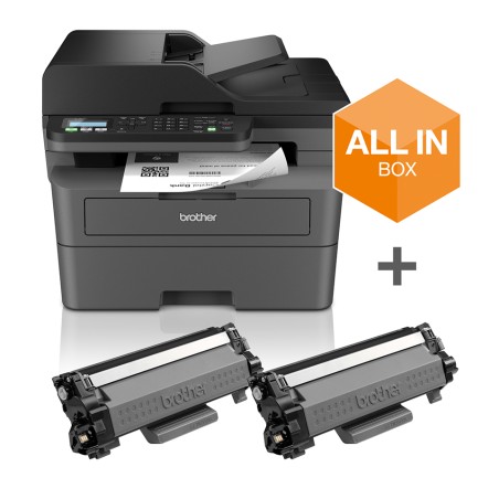 Brother MFC-L2827DWXL Laser A4 1200 x - Multifunktionsprinter