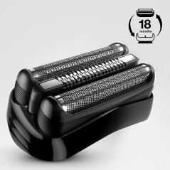Braun 21B Barberhoved 736879 Sort